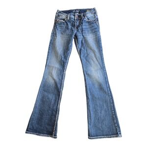 Silver Jeans Suki‎ Surplus Bootcut Medium Wash Blue Denim W26 L32 Y2K Western
